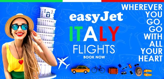 Cheap Flight to Italy with Easyjet