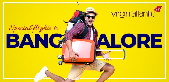 Cheap Flight to Bangalore with Virgin Atlantic