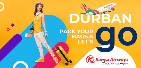 Cheap Flight to Durban With Kenya Airways