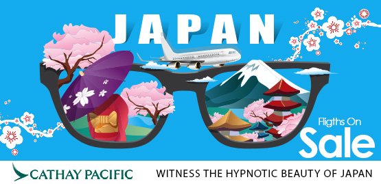 Cheap Flight to Japan with Cathay Pacific