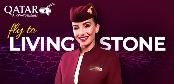Cheap Flight to Livingstone with Qatar Airways