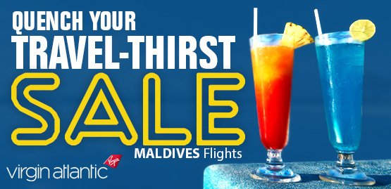 Cheap Flight to Maldives With Virgin Atlantic