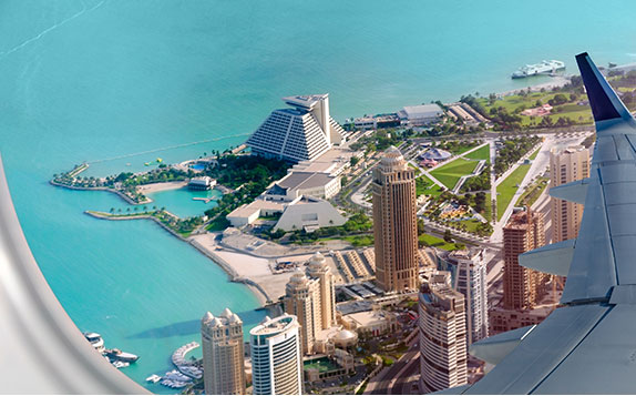 direct flights to Doha