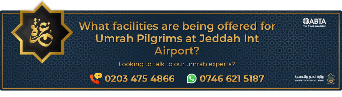 facilities for umrah pilgrims at jeddah airport