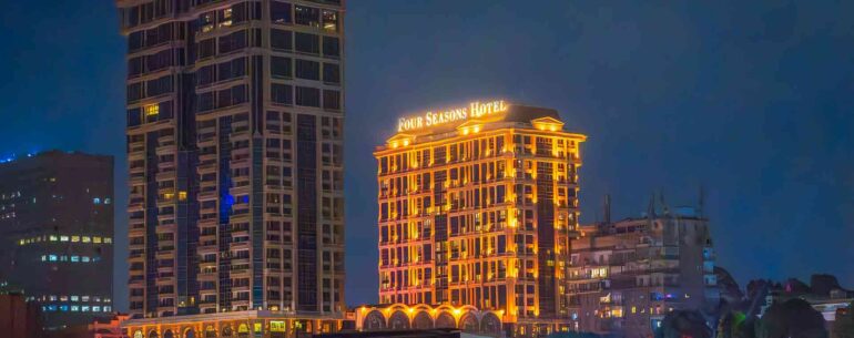 Cairo Night View of Hotel