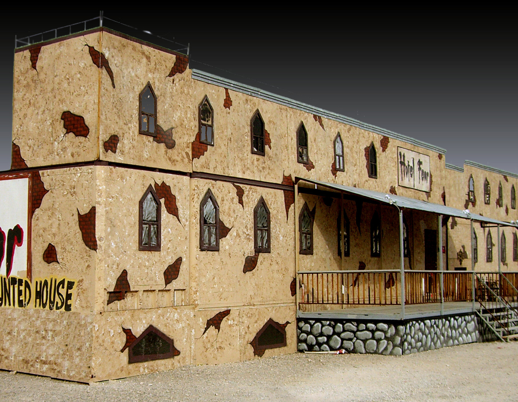 Asylum and Hotel Fear Las Vegas Asylum and Hotel Fear Las Vegas Exterior view