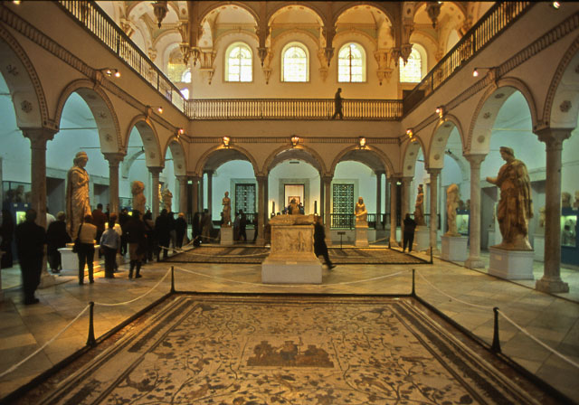 Bardo Museum Tunis Inside view