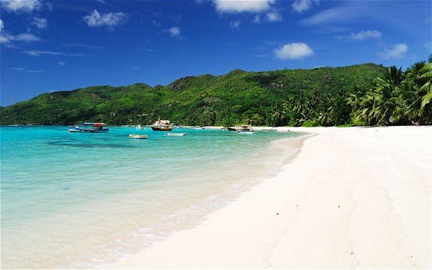 Beau Vallon Beach Mahe Seychelles