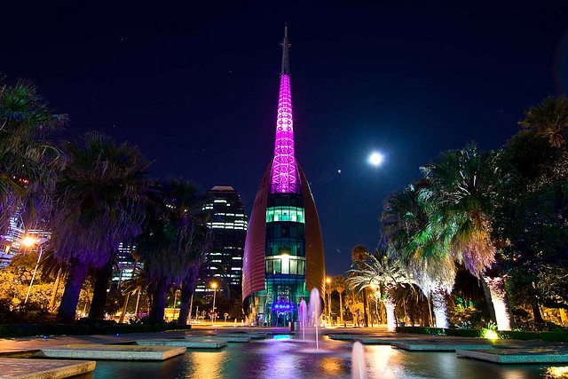 Nightview of Bell Tower Perth