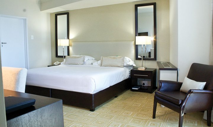Bedroom of Blue Waters Hotel Durban