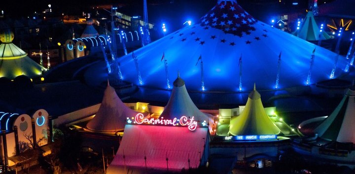 Carnival City and Entertainment World Johannesburg Nightview