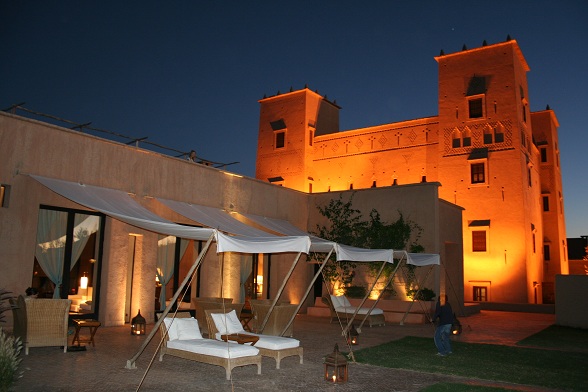 Dar Ahlam Morocco Lovely Nightview of Dar Ahlam Morocco