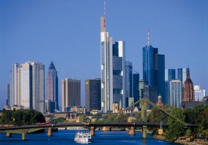 Frankfurt Germany Skyline