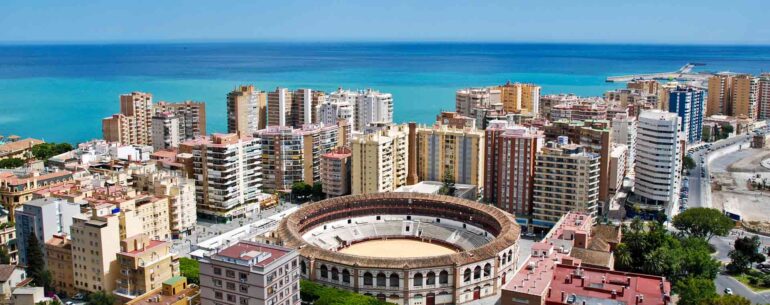 Beautiful place aerial view