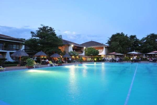 Swimming Pool at Hotel Club Du Lac Tanganyika Bujumbura