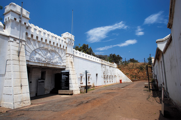 Old Fort on Constitution Hill South Africa