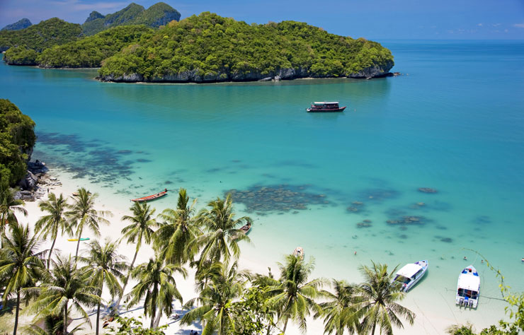 Koh Samui Island Thailand Angthong national marine park close to Koh Samui Island, Thailand