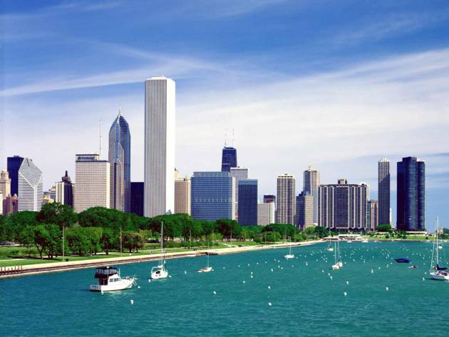 Lake Michigan Chicago USA