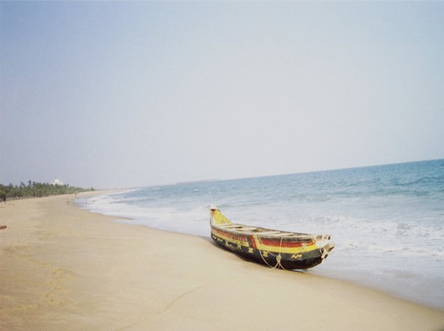 Boat at Lome Beach