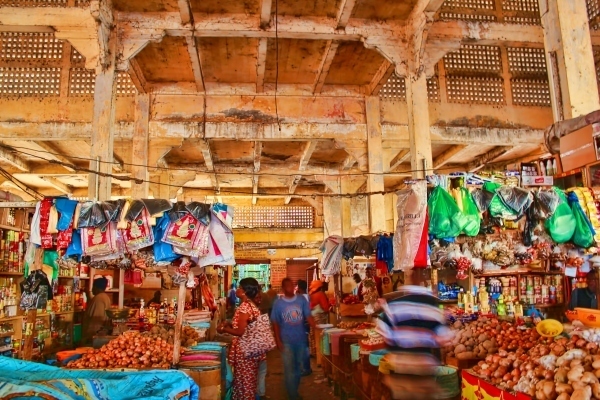 Marche Sandage Market Dakar
