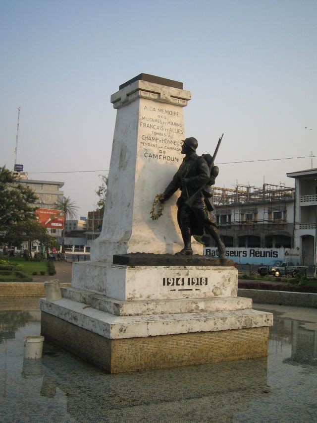 Monument in Douala Cameroon