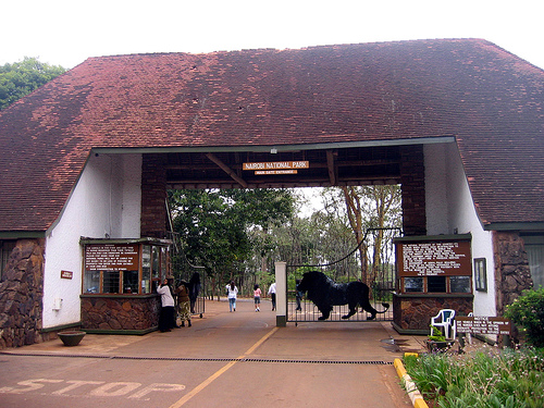Nairobi National Park Kenya Entrance