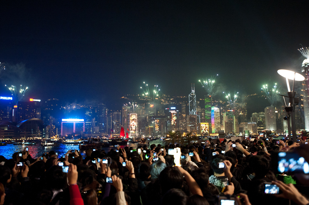 New Years Eve in Hong Kong