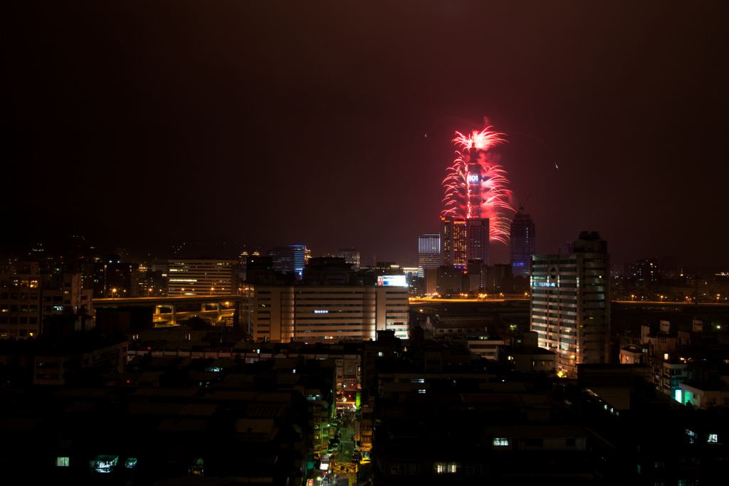 New Year Eve in Taipei Taiwan