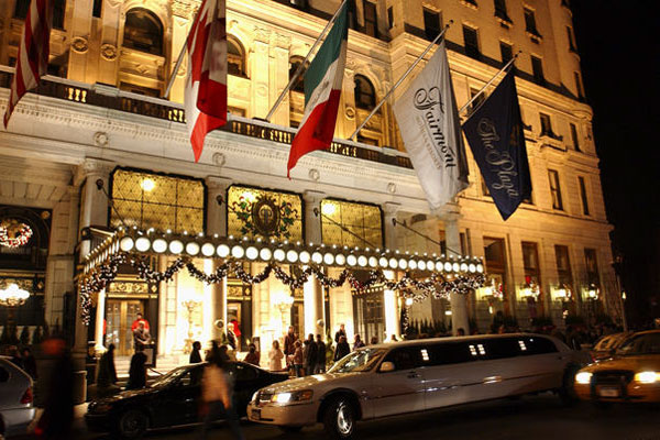 Plaza Hotel New York Entrance