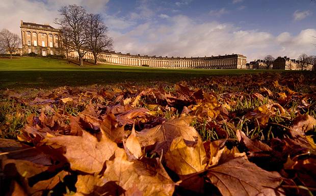 Royal Victoria Park Bath in Autumn
