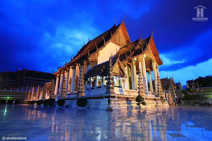 Wat Suthat Bangkok Wat Suthat Bangkok Exterior view
