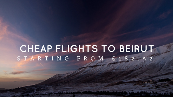 cheap flights to Beirut