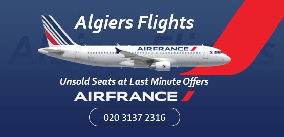 Cheap Flight to Algiers Air France