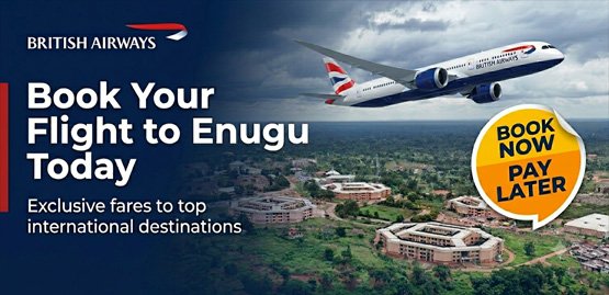 Cheap Flight to Enugu with British Airways