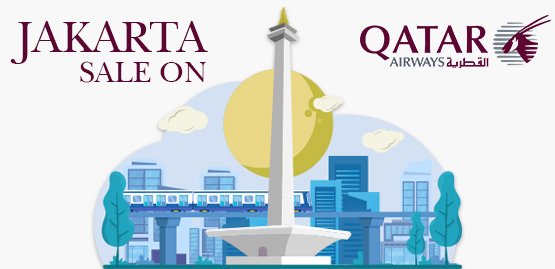 Cheap Flight to Jakarta With Qatar Airways
