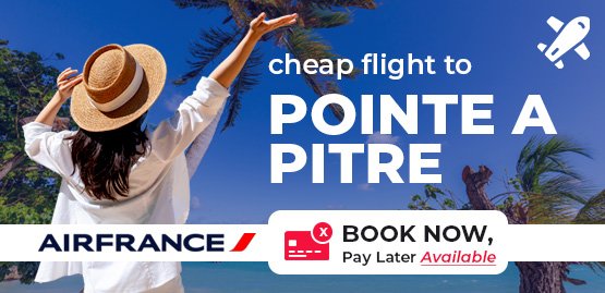 Cheap Flight to Pointe A Pitre with Air France