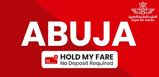 Cheap Flight to Abuja with Royal Air Maroc