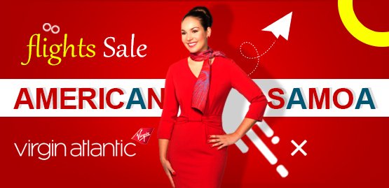 Cheap Flight to American Samoa with Virgin Atlantic