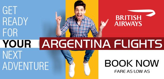 Cheap Flight to Argentina with British Airways