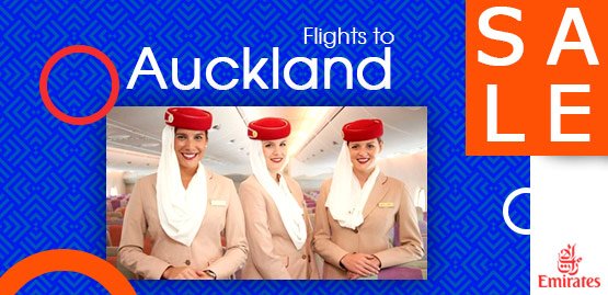 Cheap Flight to Auckland with Emirates