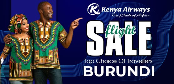 Cheap Flight to Burundi with Kenya Airways