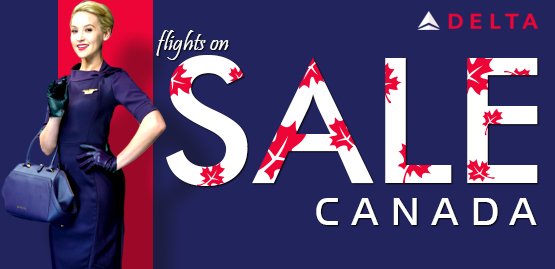 Cheap Flight to Canada with Delta Air Lines