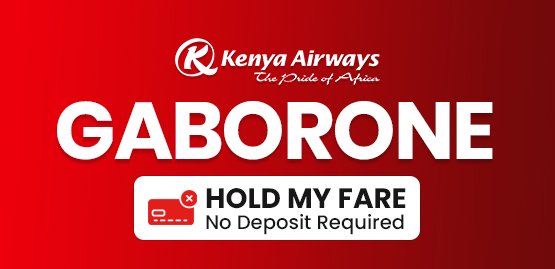 Cheap Flight to Gaborone with Kenya Airways