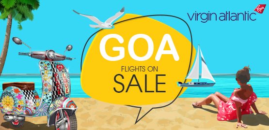 Cheap Flight to Goa With Virgin Atlantic