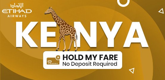 Cheap Flight to Kenya with Etihad Airways