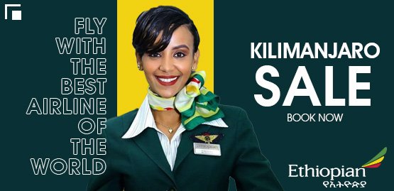 Cheap Flight to Kilimanjaro with Ethiopian Airlines