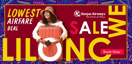 Cheap Flight to Lilongwe With Kenya Airways