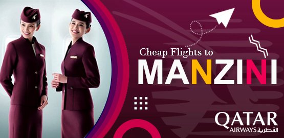 Cheap Flight to Manzini with Qatar Airways