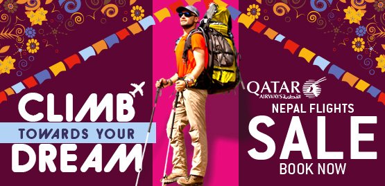 Cheap Flight to Nepal with Qatar Airways