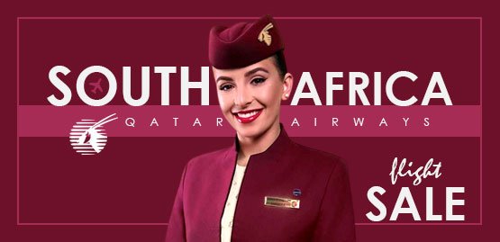 Cheap Flight to South Africa with Qatar Airways